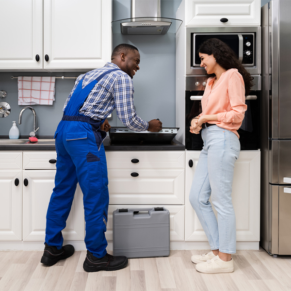 what kind of warranty do you offer on your cooktop repair services in Fort Hill OR